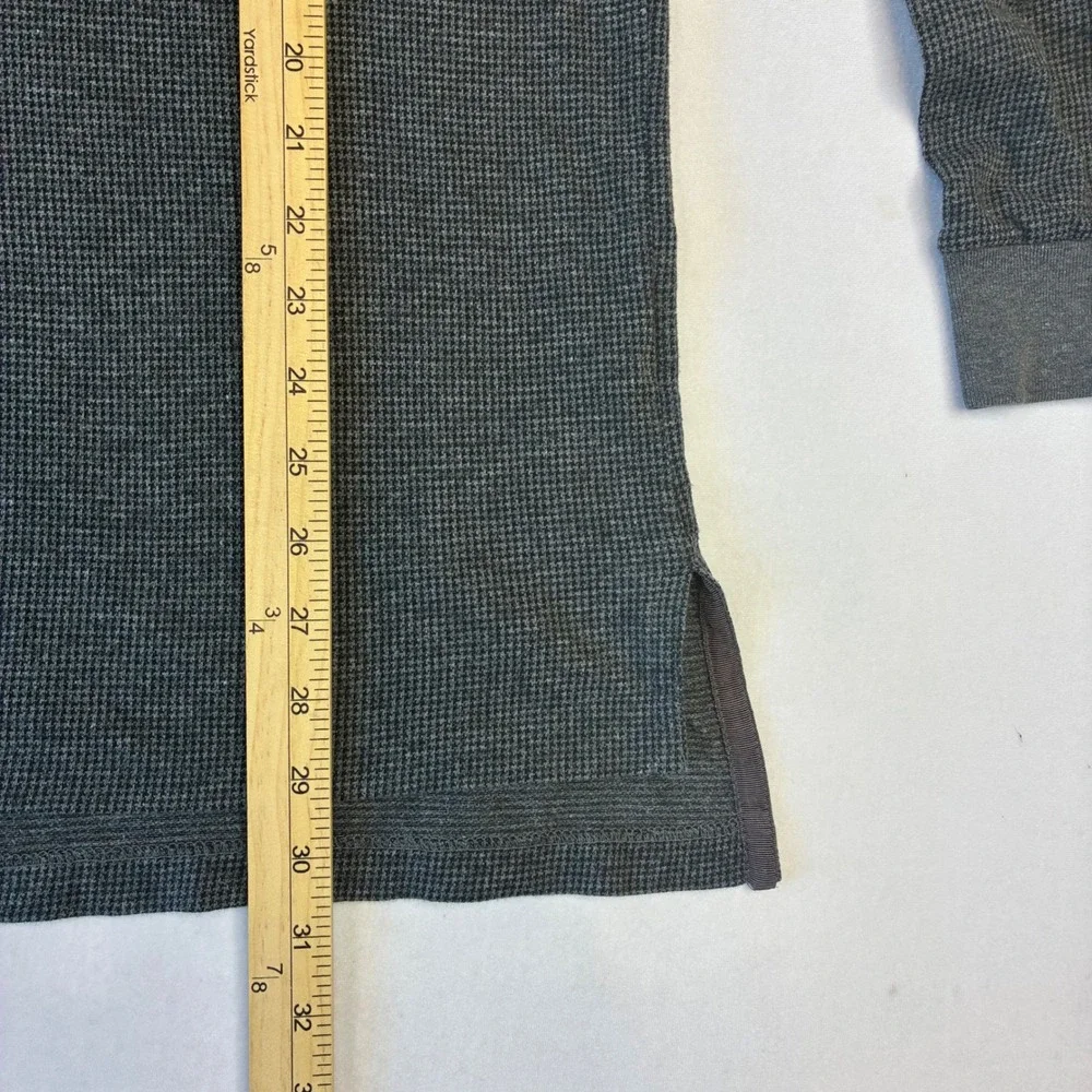 Polo Ralph Lauren Polo Shirt Mens XL Grey Pima Cotton Long‎ Sleeve Houndstooth